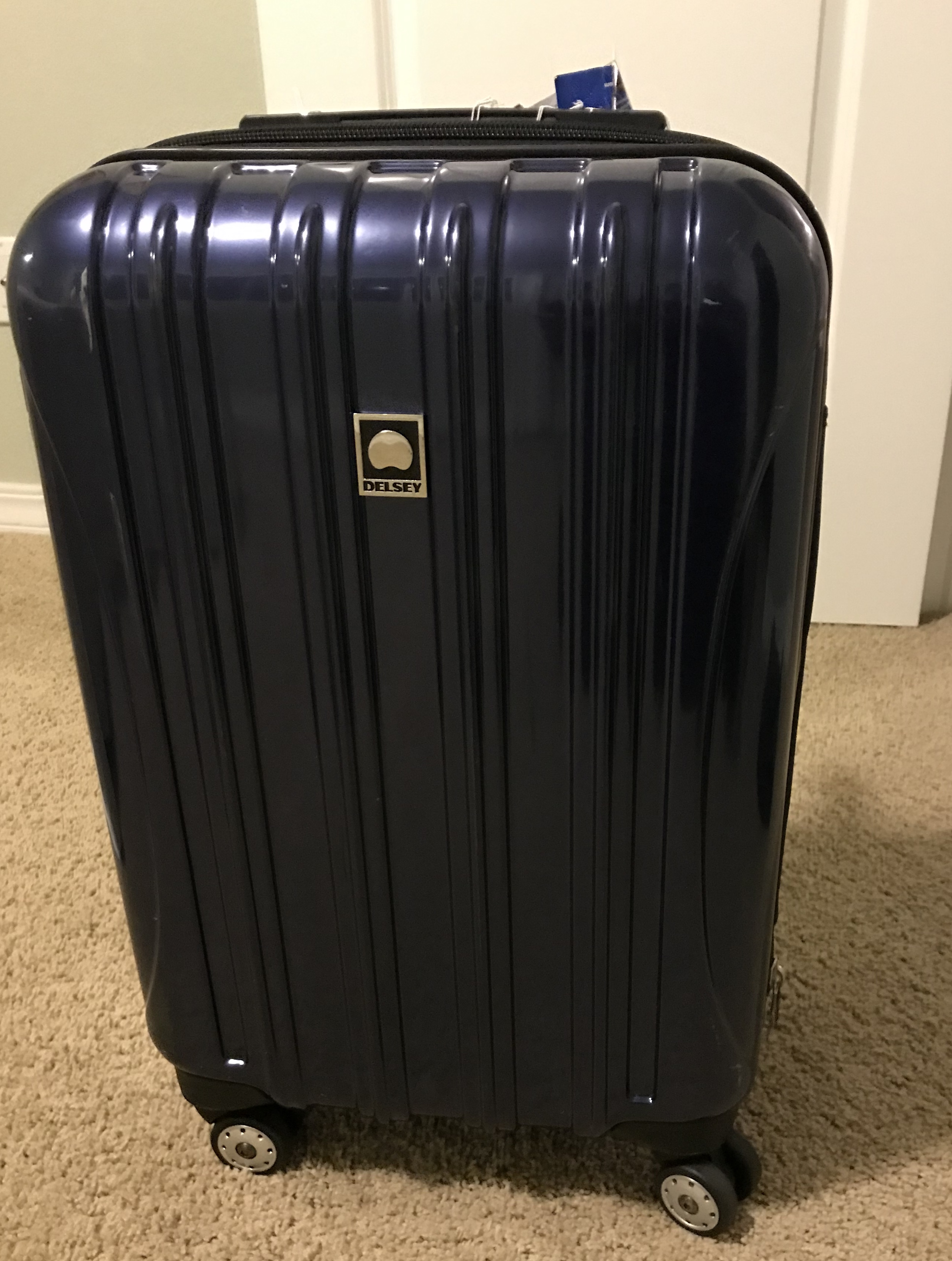 Delsey luggage at Amazon